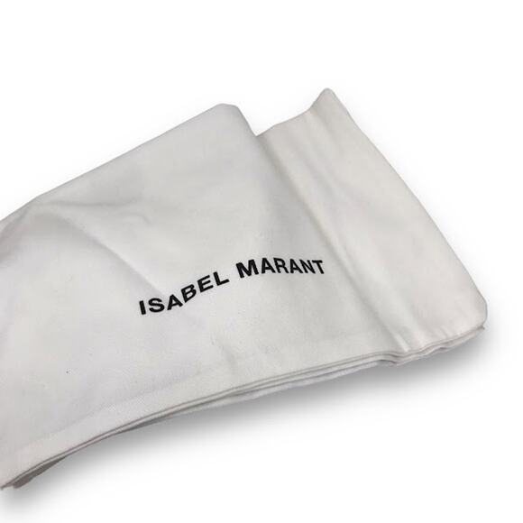 Isabel Marant Arieli Ribbon Strap Sandals 9 Ankle Wrap Tie Strappy Fuchsia Italy - Picture 14 of 14